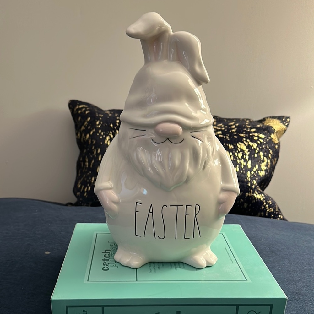 Rae Dunn Easter Ceramic Gnome Decor